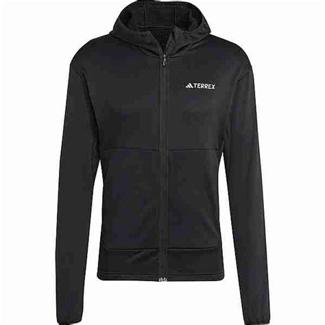 adidas fleecejacke herren schwarz|Schwarze Fleecejacken .